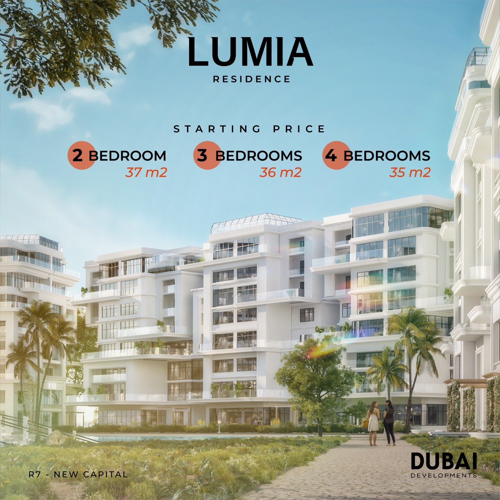 Dubai Developments Lumia Residence New Capital