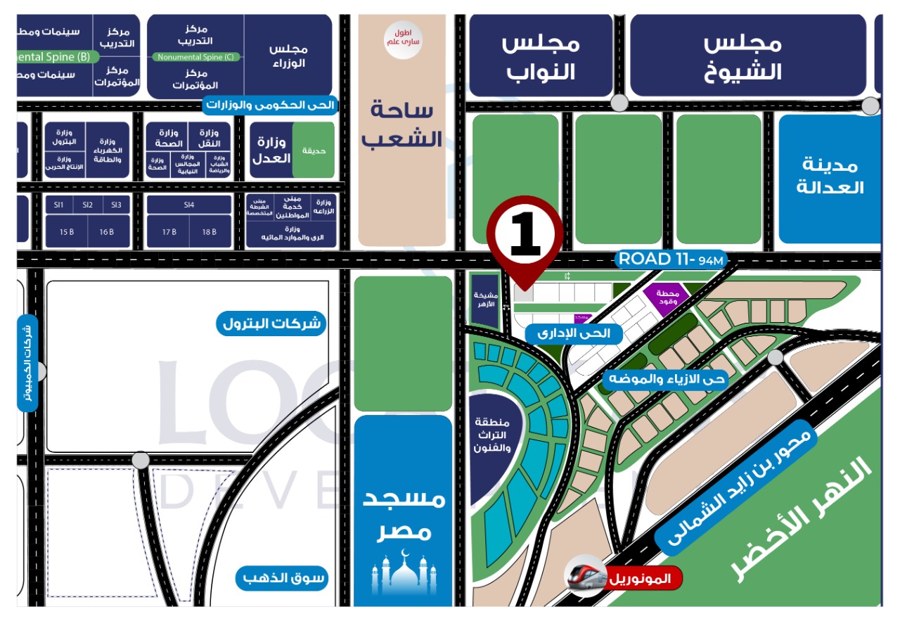 Vida Business Complex New Capital فيدا بيزنس كومبليكس فيدا مول العاصمة الادارية
